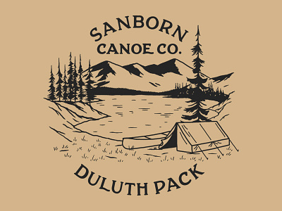 Sanborn x Duluth hand lettering hand type illustration lettering typography