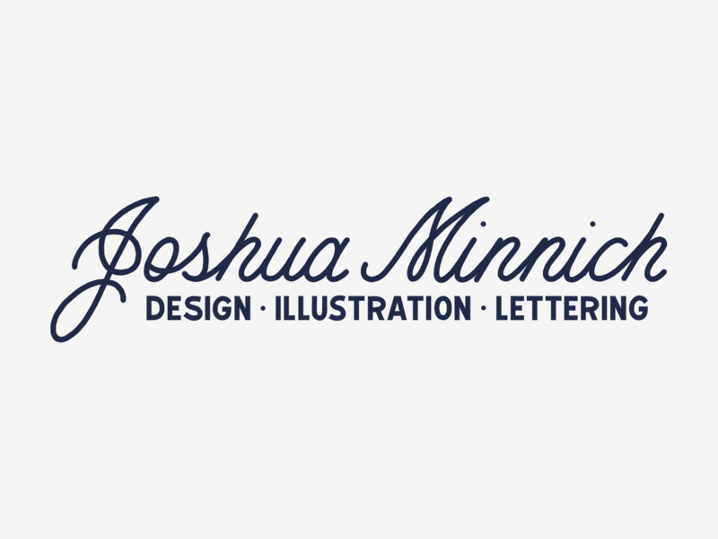 Personal Branding script design illustration hand lettering lettering