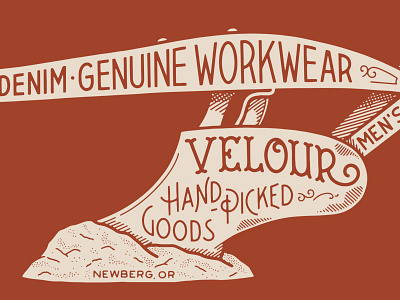 Velour 01 branding hand lettering illustration lettering plow type typography