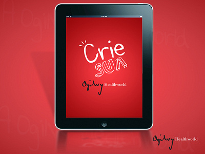 The first digital portfolio for Ipad Ogilvy Health World Brazil.