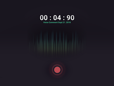 Voice Recorder Concept