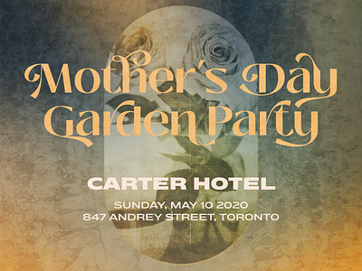 Mothers Day Garden Party