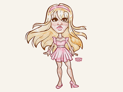 I'm sick of pretending pink isn't the best color in the universe chibi girly illustration pink