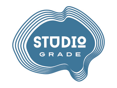 Studio Grade Logo branding corporate identity logo teal travel