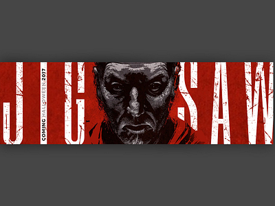 Jigsaw Movie Banner halloween horror