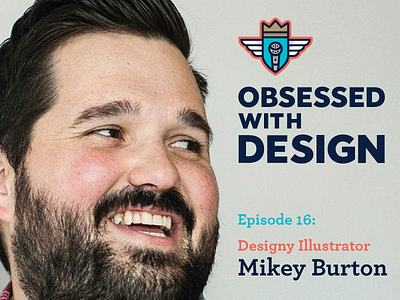 Mikey Burton - Episode 16 designer editorial illustration food podcast