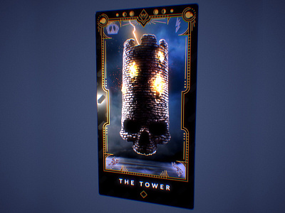 XVI - THE TOWER Visualizer