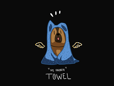 Milow and his towel