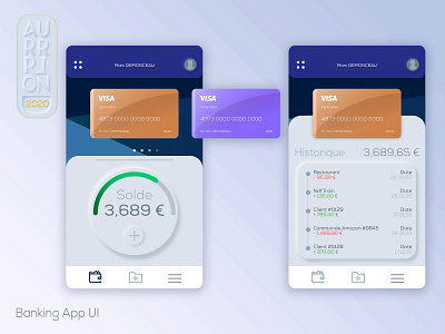 Banking App UI app colorful design digital illustration flat graphicdesign icon typography ui ux