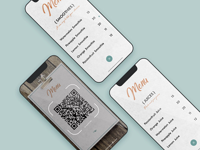 UI restaurant menu - Social distancing app confinement socialdistancing ui web