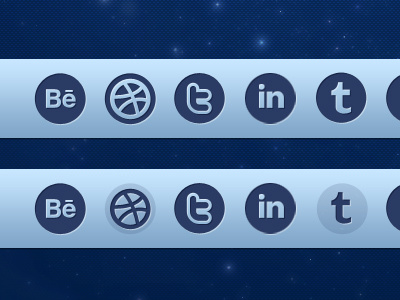 Midnight Shift Social Icons icons media midnight shift social