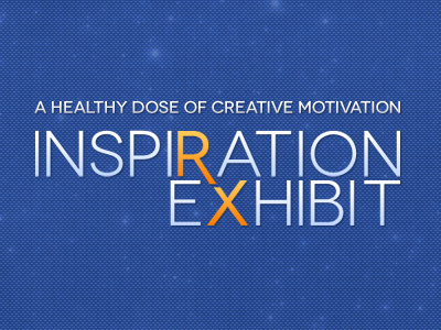 Inspiration Exhibit Identity blog community creativity identity inspiration logo motivation