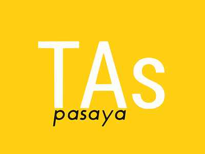 Tas Pasaya branding design logo vector