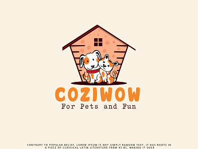 COZIWOW design flat logo vector website