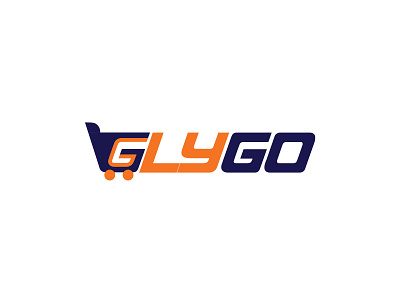 GLY GO design flat illustration illustrator logo minimal typography vector