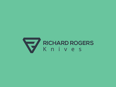 RICHARD ROGERS design flat illustration illustrator logo minimal typography vector