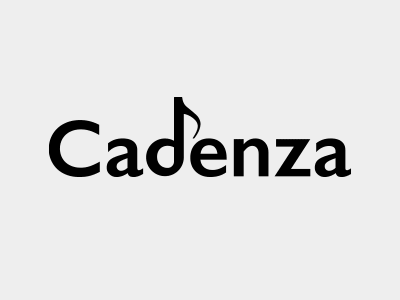 Cadenza Logo Concepts analytics brain cadenza eq logo music note piano science vynil wave