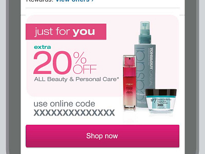 Walgreens.com Beauty and Personal Care email