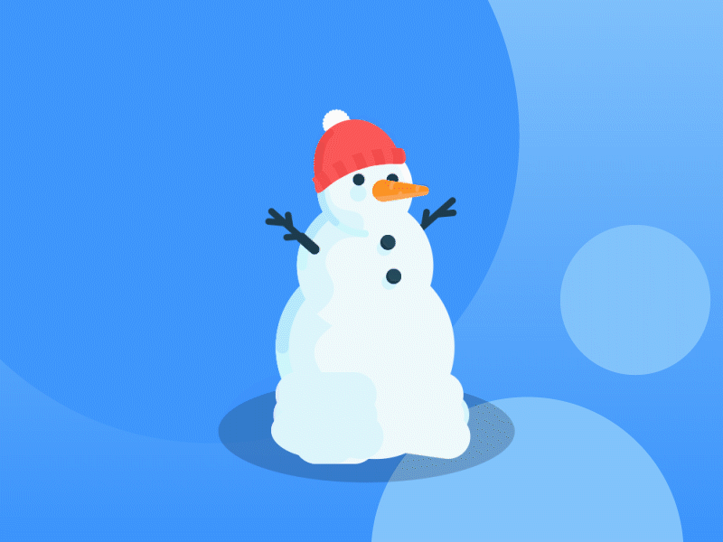 Look! Magic! ae aftereffects animation blur carrot christmas design hat illustration illustrator magic new year recovery santa snow snowman stars vector wind