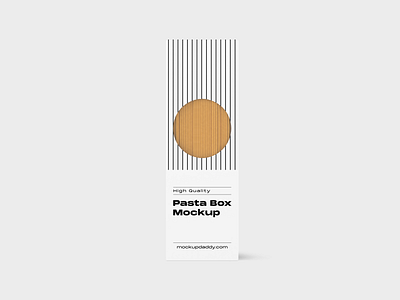 Free Pasta Packaging Box Mockup