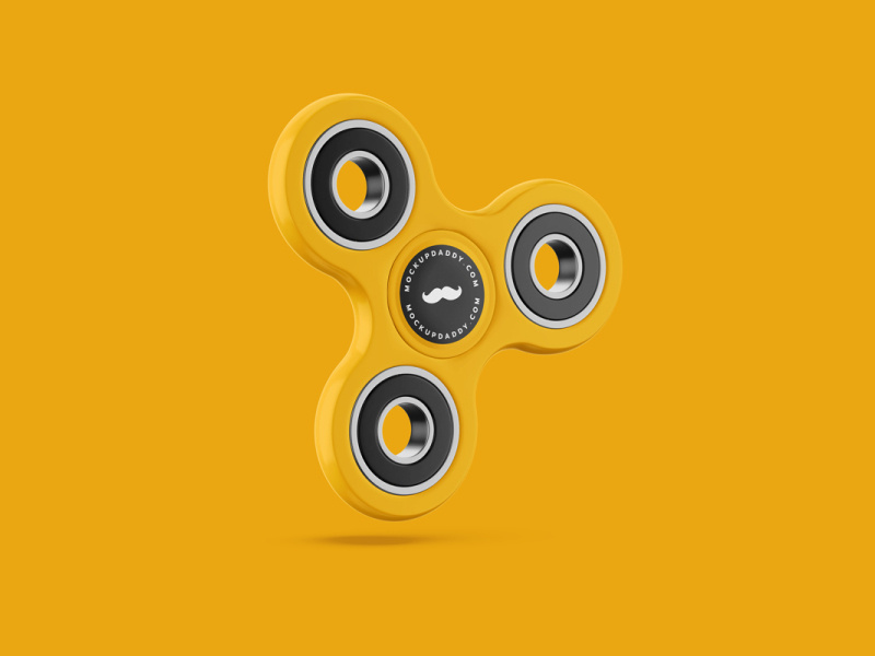 Free Fidget Spinner Mockup by Mockup Daddy on Dribbble