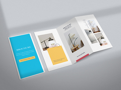 Free 3 Folds DL Brochure Mockup 3 folds brochure brochure 3d model brochure design brochure hd images brochure photoshop brochure psd free brochure template