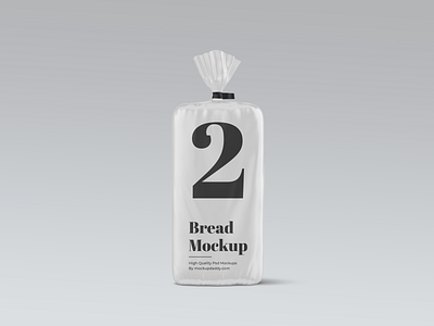 Free Bread Packaging Mockup bread design bread packaging bread packaging design bread packaging template bread packet bread packet 3d model