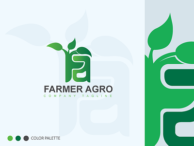 Farmer Agro Logo agriculture farmer agro logo hrlogo logo vector