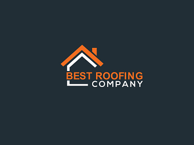 Best Roofing logo design architecture branding home logo logo logo design real estate vector