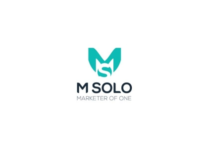 M solo logo design branding design ecommerce logo logo design vector