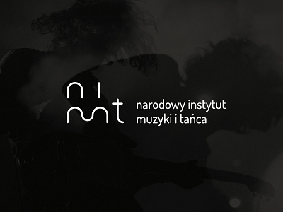 Identity of National Institute of Dance and Music branding design logo