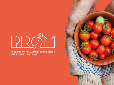 PROM – identity for the Food Waste Reducing Program branding design logo