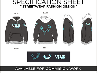 Streetwear Fashion Hoodie Design