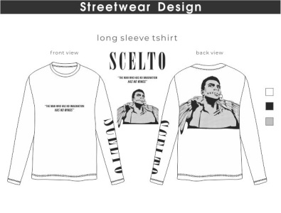 Long Sleeve Shirt SCELTO Brand Edition brand clothes fashion long sleeve outfit pants shirt tshirt