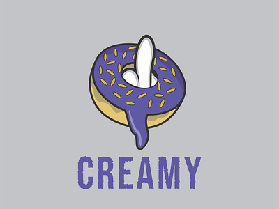 Logo design "CREAMY" 100% Original and Authentic Design