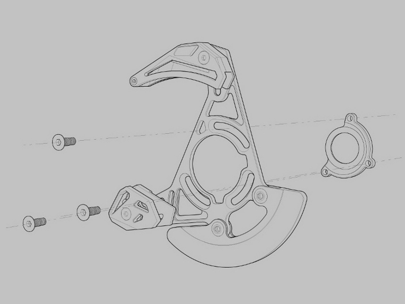 Chain Guard Exploded G by Iosaf Bennis on Dribbble