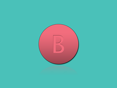 Run All Over Town with 'B'! button handheld icon