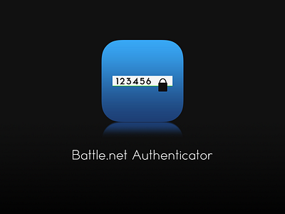 Battle.net Authenticator Icon Re-design app icon