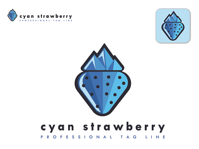 cyan strawberry