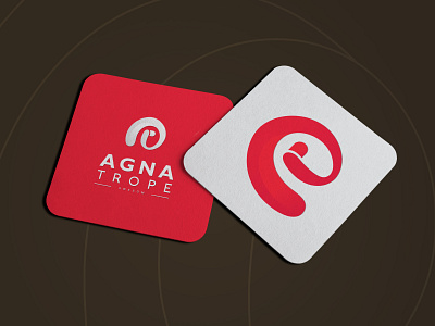 Agna Trope branding clean corporate creative design graphic design illustration logo modern