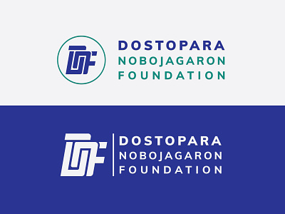 Dostopara nobojagaran Foundation DNF Word Mark Logo branding logo trust