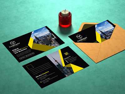 Post Card Design ads advertising business business flyer clean corporate creative creative agency design flyer magazine marketing modern multipurpose photography simple