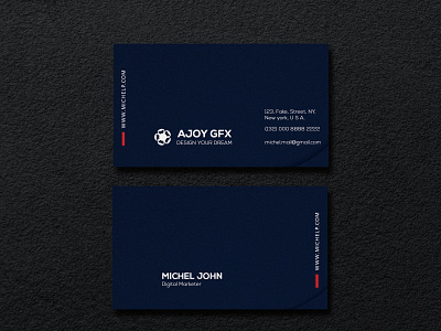 Simple Business Card Design black blue business business card card design clean corporate creative cyan design elegant green line minimalist modern modern design modern template orange personal personal card