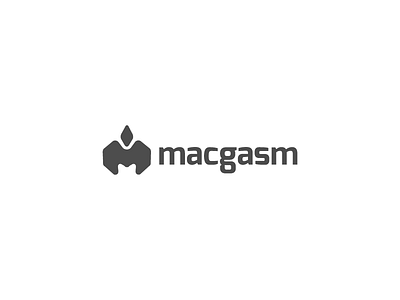 Macgasm V01 logo macgasm variation