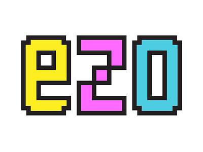 EZO company design digital graphic logo