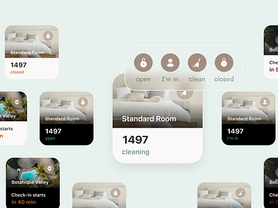 Widgets [hotel booking] booking design figma hotel ios mobile app travel ui ux widgets
