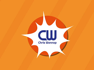 CW CV Burst Brand Titles animation branding logo