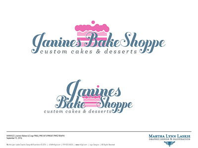 JaninesBakery bakery bakery logo become impressive branding brooklyn business card contractor graphic design hiremarthalynnlaskie logo logo design marketing mug packaging typography website design yonkersagency