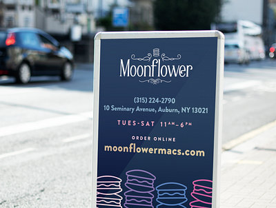 Moonflower Branding branding design graphic design hiremarthalynnlaskie logo marketing typography yonkersagency