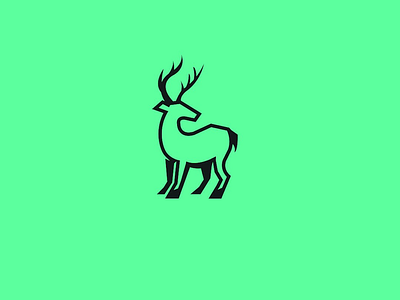 Deer animal branding deer identity logo logodesign